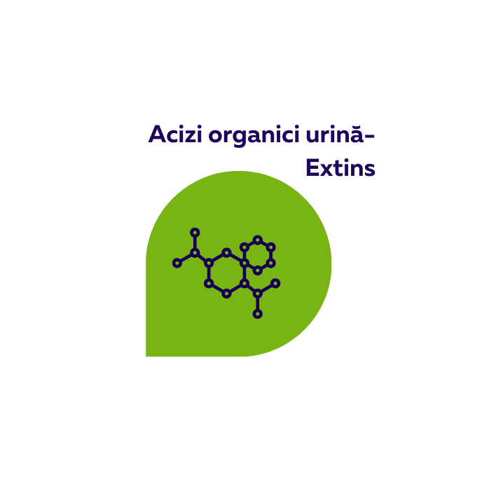 Test Acizi organici în urină -Profil Extins pentru evaluarea căilor metabolice prin analiza metaboliților din urină.