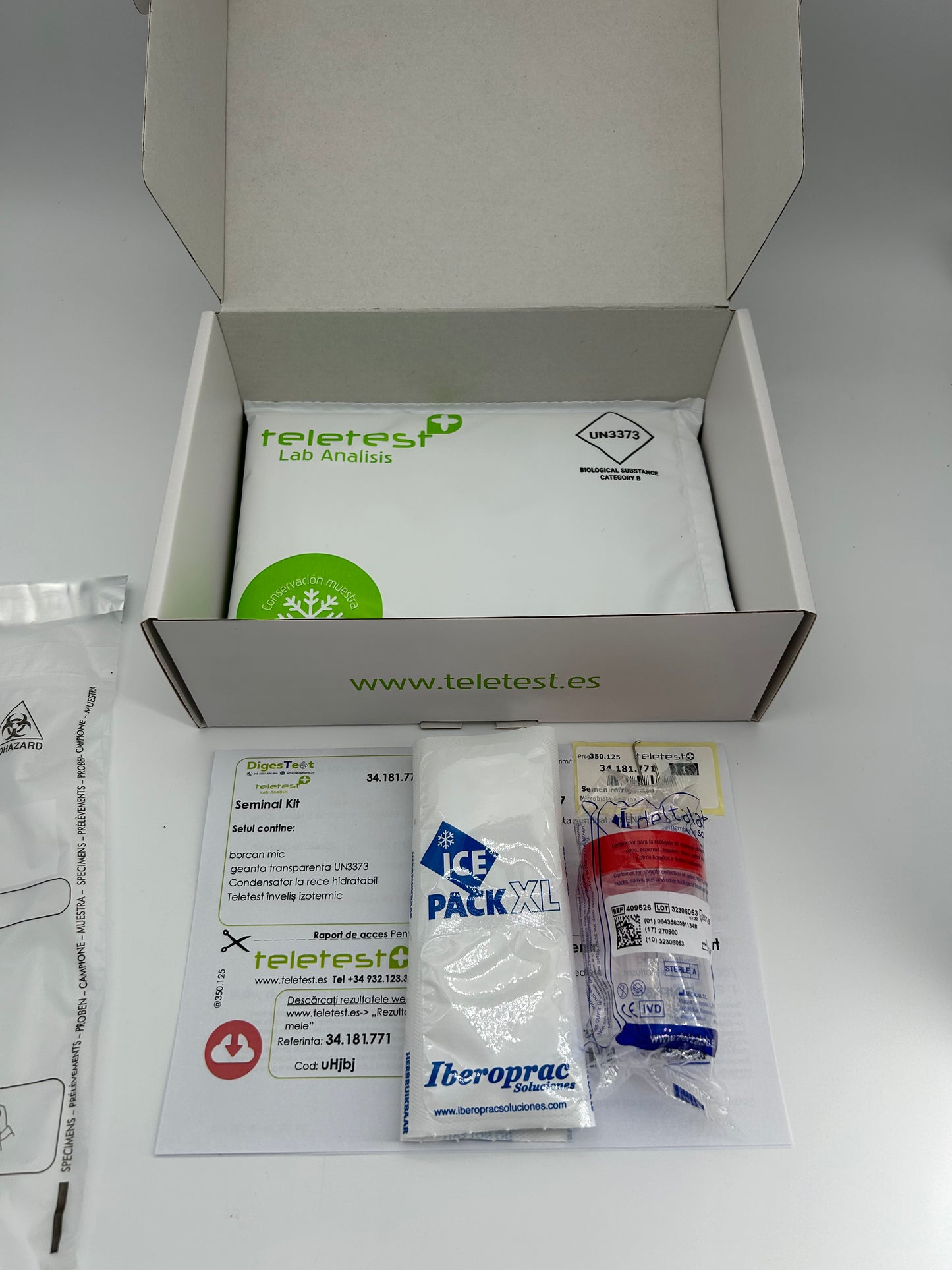 Test microbiom seminal profil basic -NGS